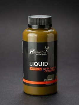 LIQUID ROBIN Liver Crawfish Garlic 250ml