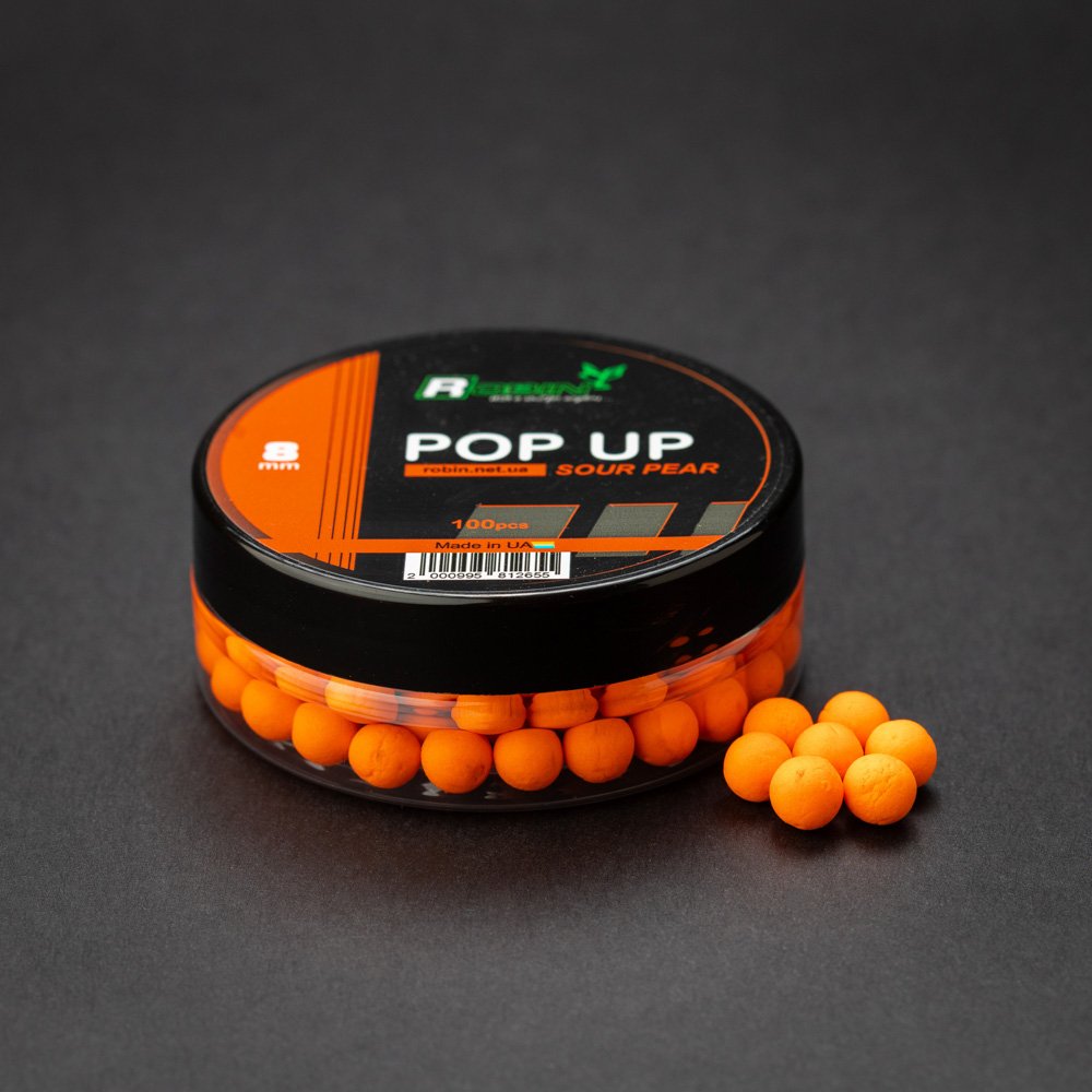 POP-UPS ROBIN Premium Sour Pear 8 мм / 100 pcs