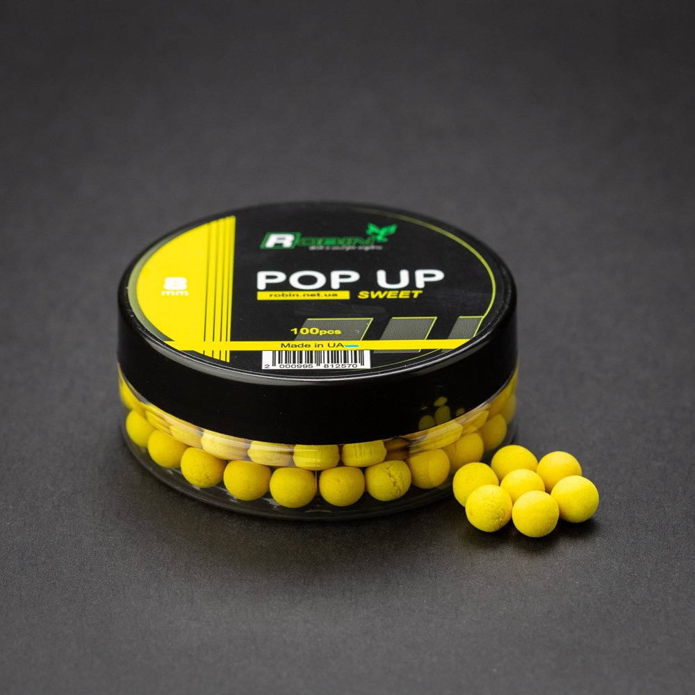 POP-UPS ROBIN Premium Sweet 8 мм / 100 pcs